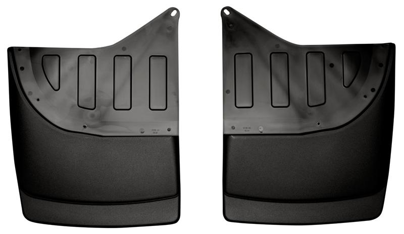 GMC Sierra 3500 Mud Guards - Rear - Husky Liners - Custom-Molded Dually, FormFit Design - `01-`06